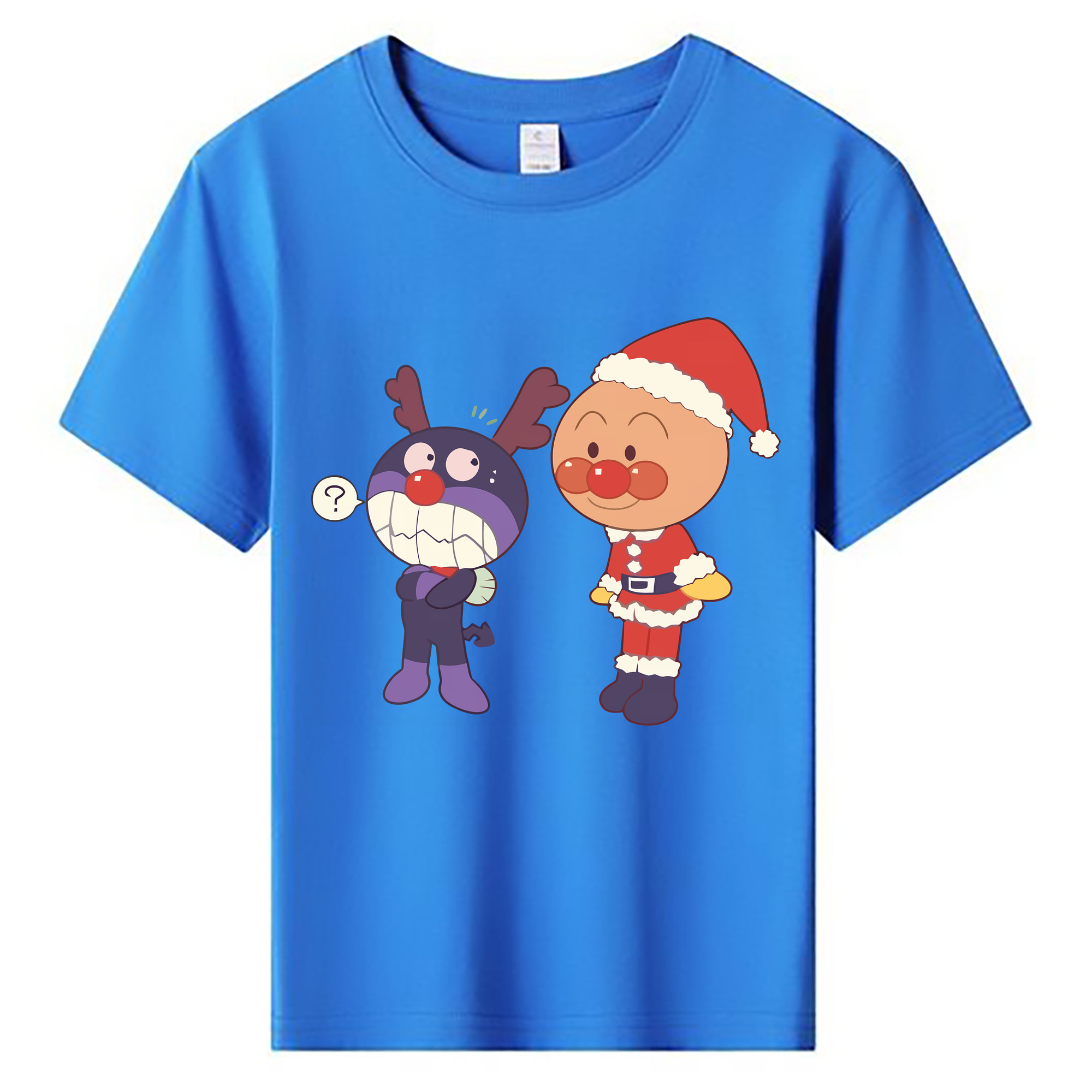 （画像用） アンパンマン Anpanman 綿100％キッズTシャツ（フロントプリント）